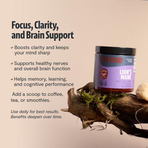 Essential Mind & Body- Mushroom Complex Supplement Capsules 60 ct